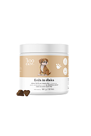 Dopolnilna kremna mešanica za pse BOO care Koža in dlaka 180 g (60 kos)