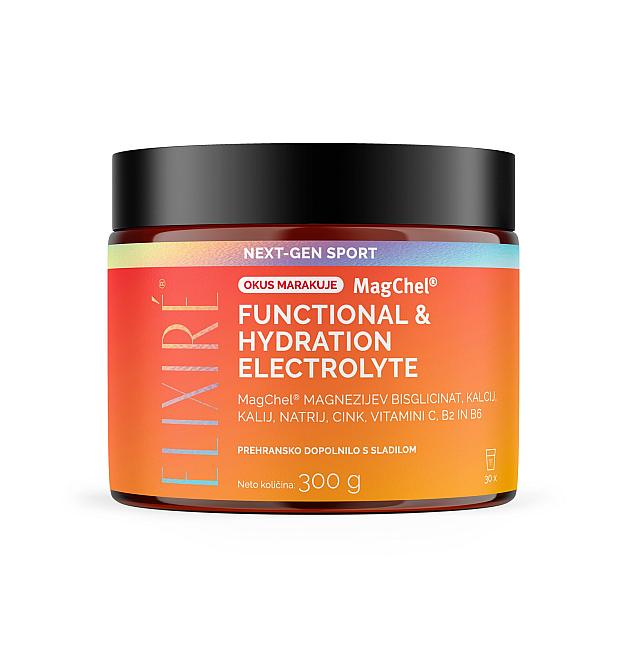 Prehransko dopolnilo Elixire Funcitonal & hydration electrolyte 300g