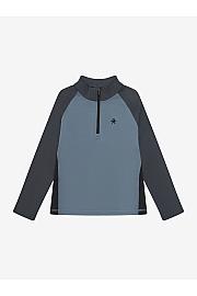 Kinder-Fleecejacke im Colorblock-Design
