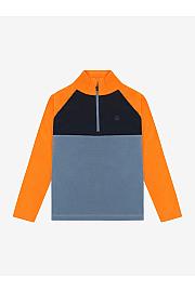 Felpa in pile per bambini Color Kids Colorblock Pulli