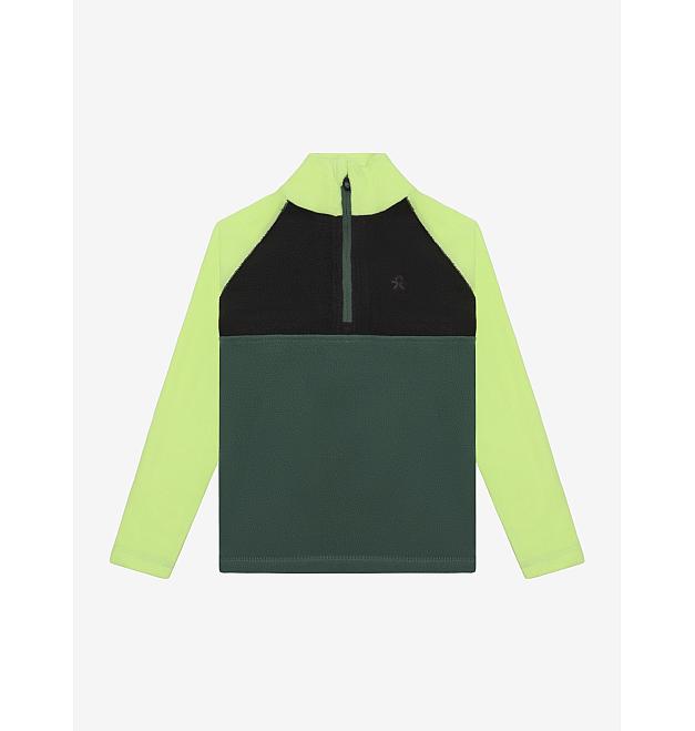 Otroški flis Color Kids Colorblock Pulli
