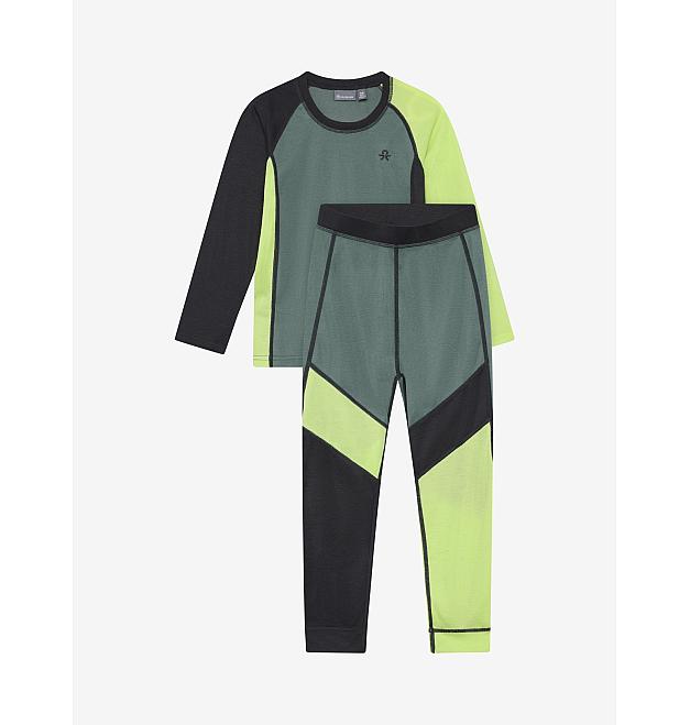Intimo da sci per bambini Color Kids Colorblock