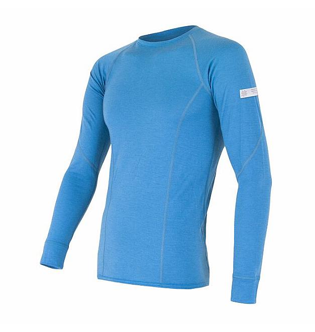 Sensor Active Camiseta de manga larga de merino para hombre