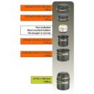 Conjunto de contenedores Pinguin Doble Alu