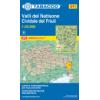 Zemljevid 041 Valli del Natisone, Cividale del Friuli - Tabacco