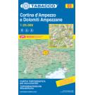 Mapa 03 Cortina d'Ampezzo e Dolomiti ampezane - Tabaco