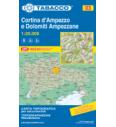 Zemljevid 03 Cortina d'Ampezzo e Dolomiti ampezzane - Tabacco