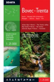 Karta Bovec-Trenta 1:25 000 (izlet)