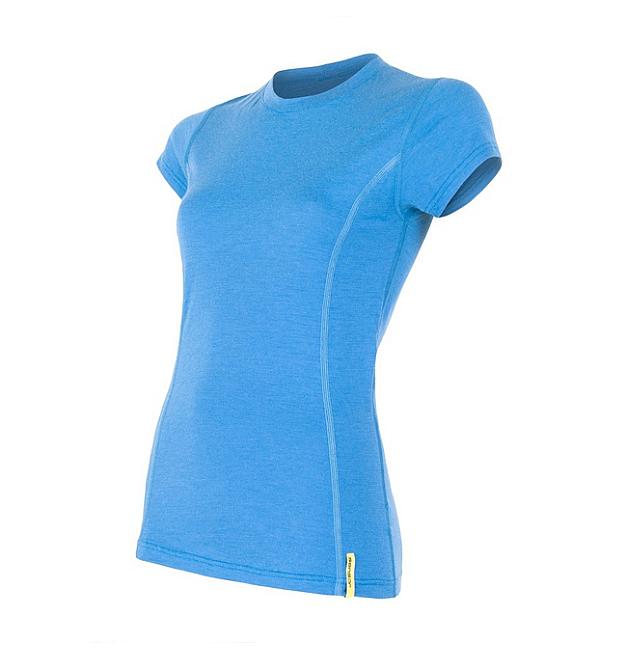Camisa merino de manga corta para mujer Sensor Active