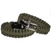 Bushcraft Bracelet Paracord Armbänder mit Metallschnalle