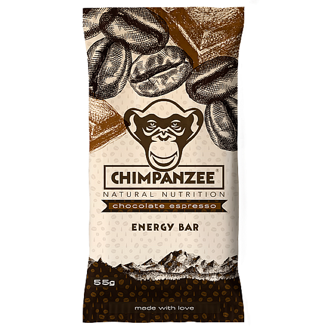 Chimpanzee Chocolate Espresso prirodna energetska pločica