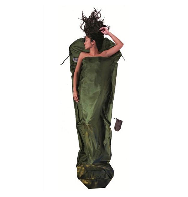 Saccolenzuollo di seta Cocoon Silk Mummy Liner
