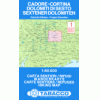 Zemljevid Tabacco 01 Cadore, Cortina, Dolomiti di Sesto 1:50.000