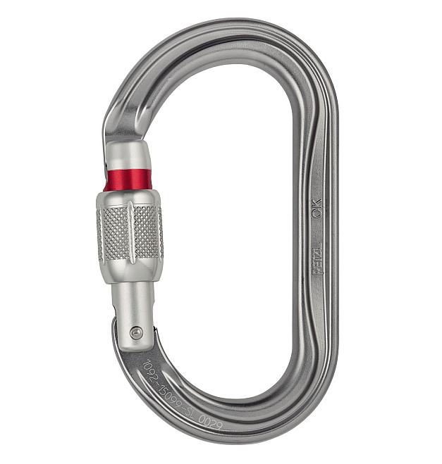 Mosquetón ovalado Petzl OK Screw Lock (M33A SL)