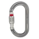 Petzl - Moschettone ovale Petzl OK Screw Lock