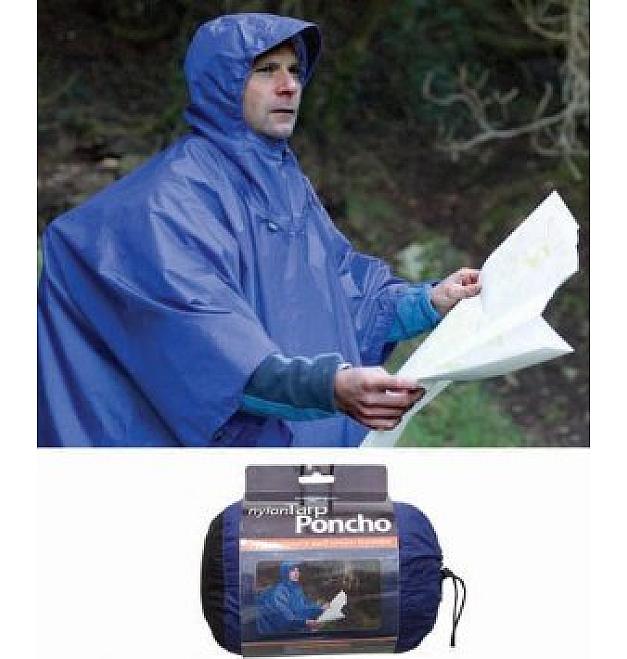 Poncho de nailon tipo lona Cape STS