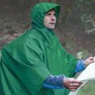 Poncho de nailon tipo lona Cape STS