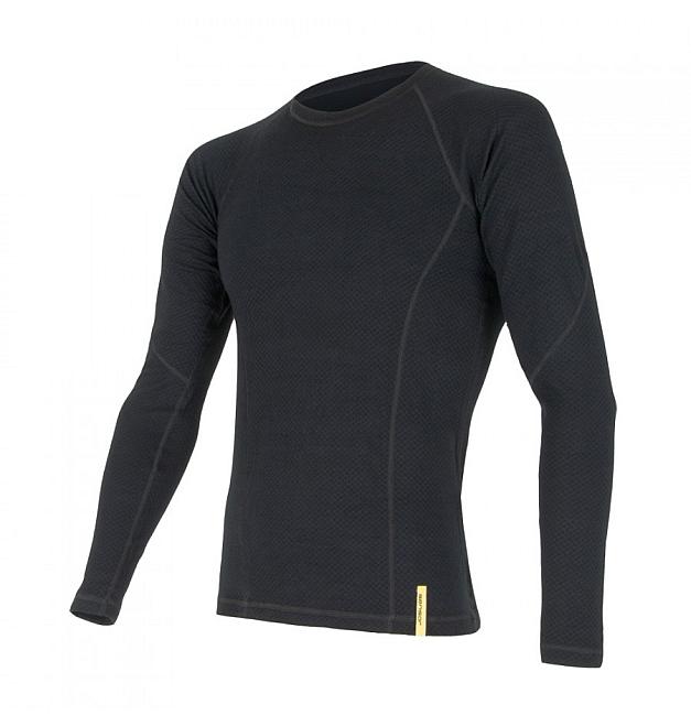 Camiseta de manga larga Sensor Merino Double Face para hombre