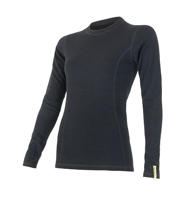 Frauen Langarmshirt Sensor Merino Double Face