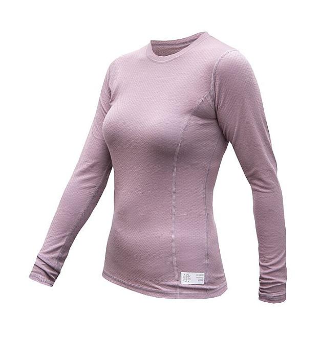 Ženska majica z dolgimi rokavi Sensor Merino Double Face