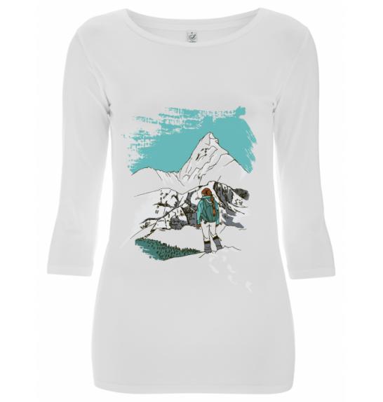 Women shirt 3/4 sleeves Winter adventure Hybrant