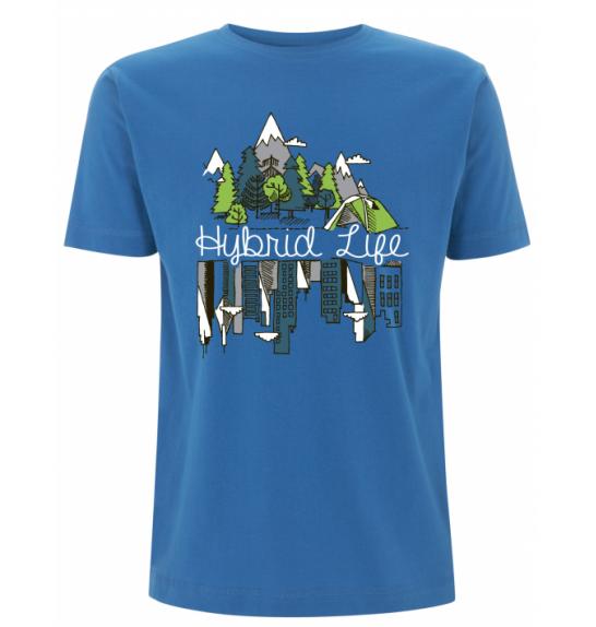Männliches T-Shirt Hybrid life Hybrant