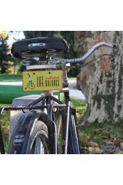 Life is all about balance Bike Plate