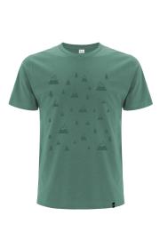 T-Shirt Hybrant Pattern Organic Cotton