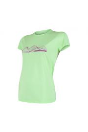 Women's short sleeve shirt Sensor Coolmax Fresh Mountains