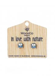 Holz-Ohrringe WoodCo WV T1