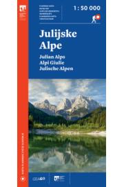 Harta Alpilor Iulieni - 1:50.000