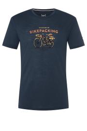 Muška merino majica kratkih rukava Super.natural Bikepacking