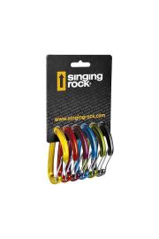 Singing Rock Vision straight wire carabiner set