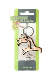 Keychain and opener Munkees Dalmatian