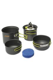Cooking set Pinguin Double Alu